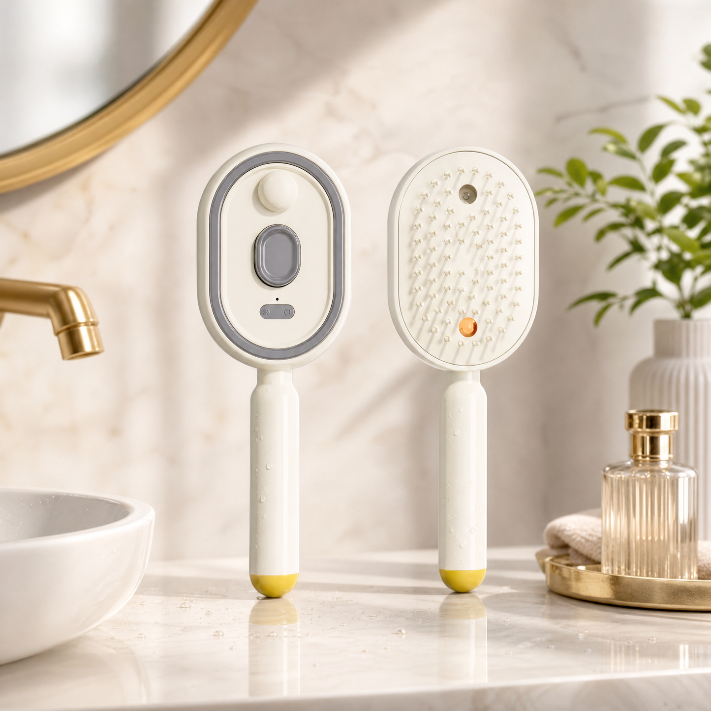 FloraFlow Hair Brush